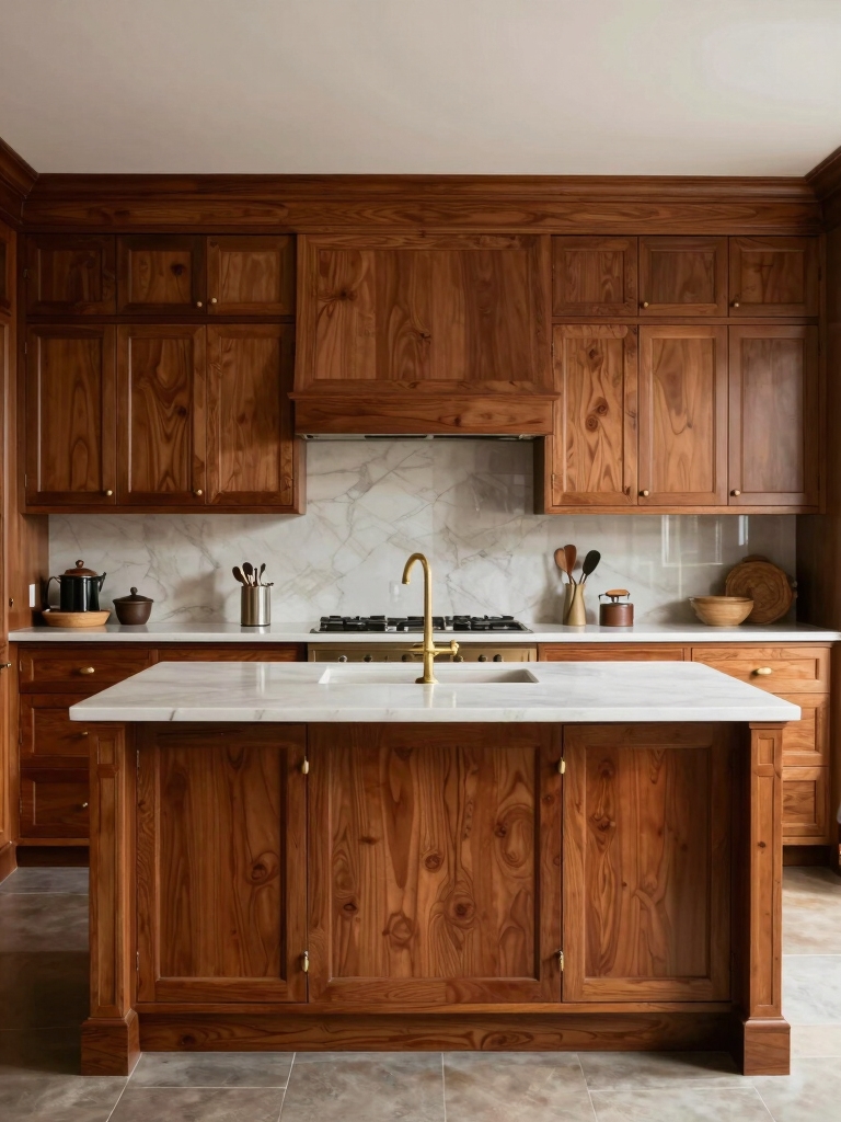 classic cherry wood cabinets