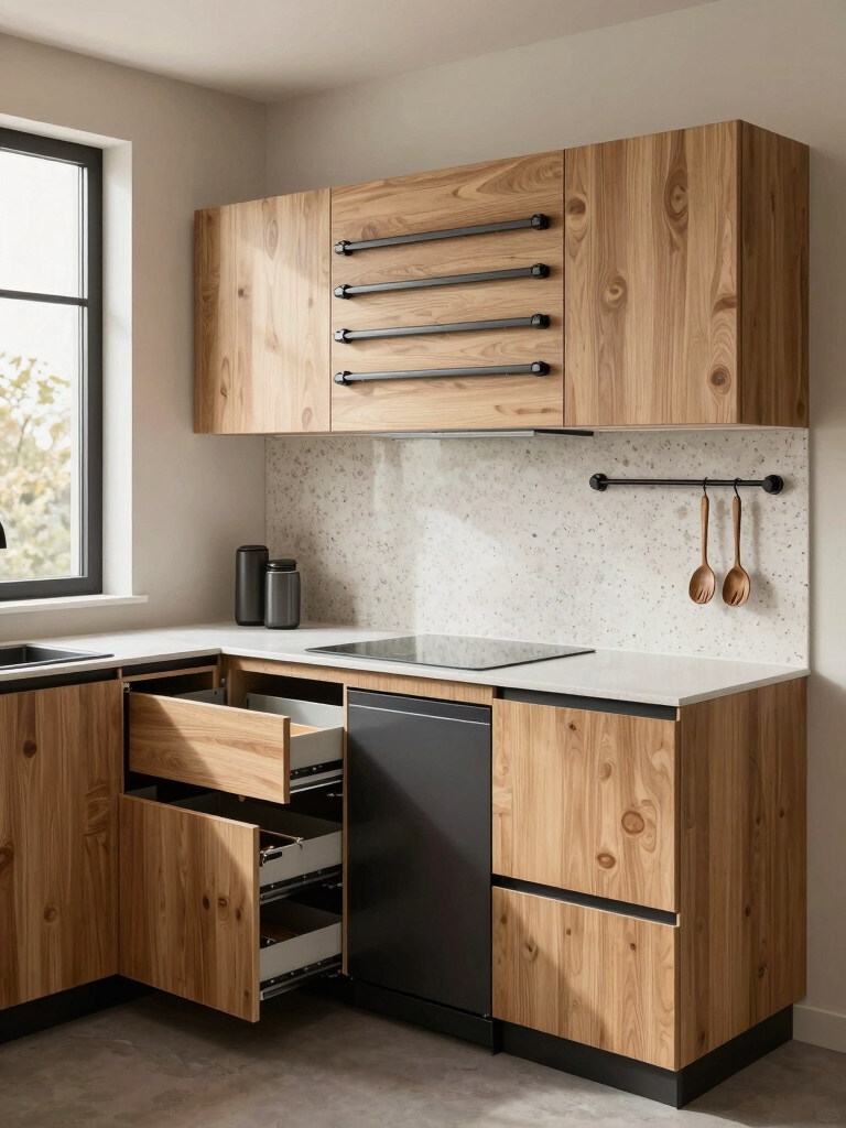 clever storage for small kitchens