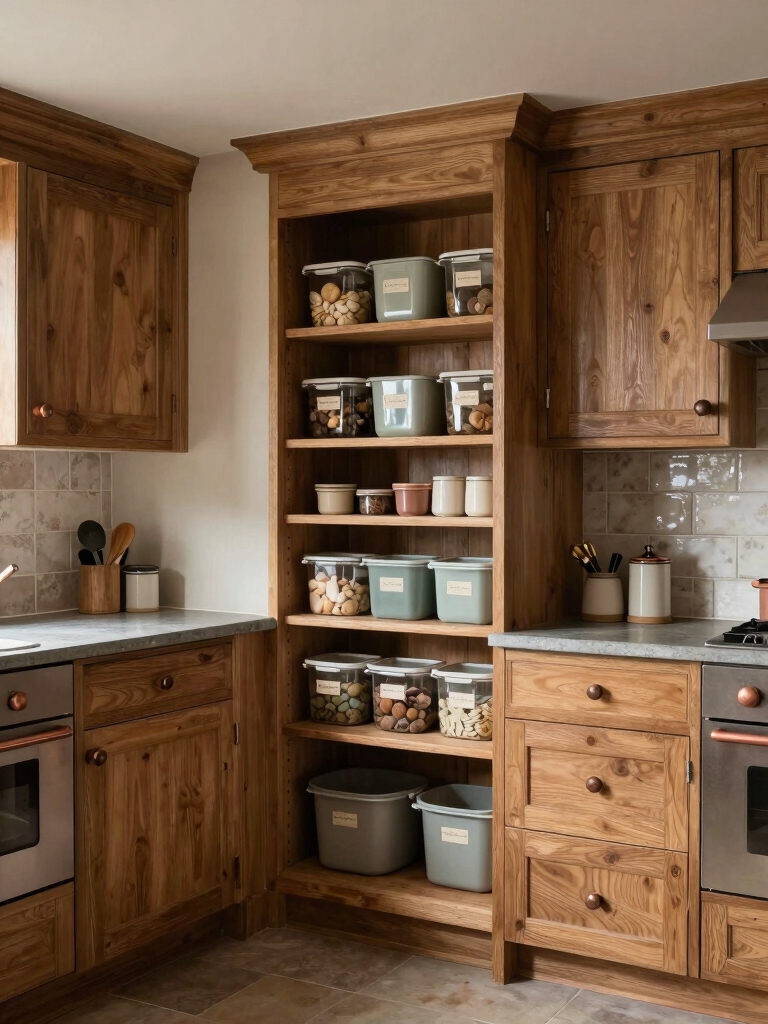 clever storage maximizes efficiency