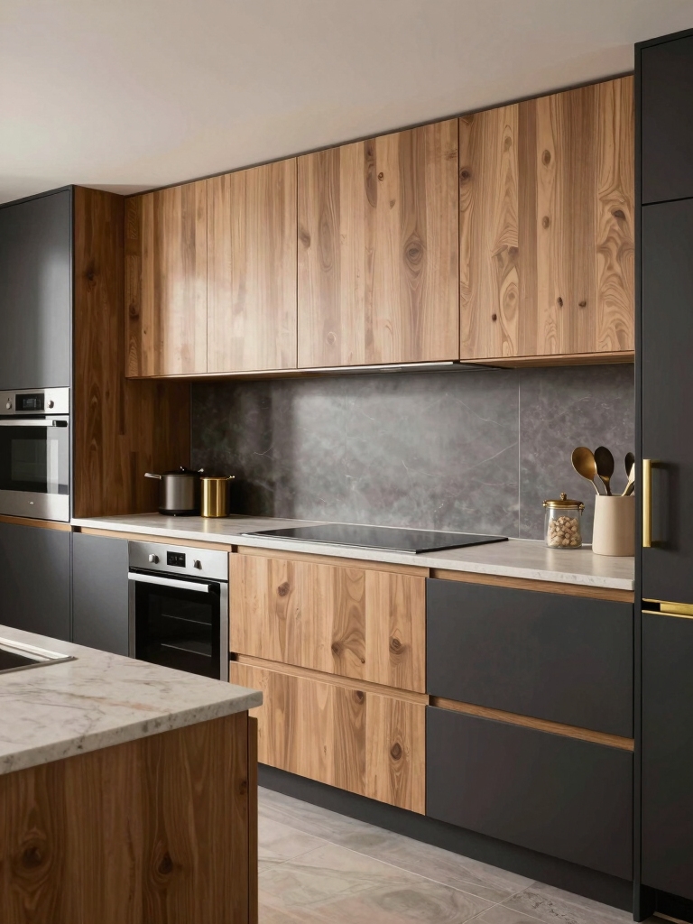 cohesive cabinet finish selection