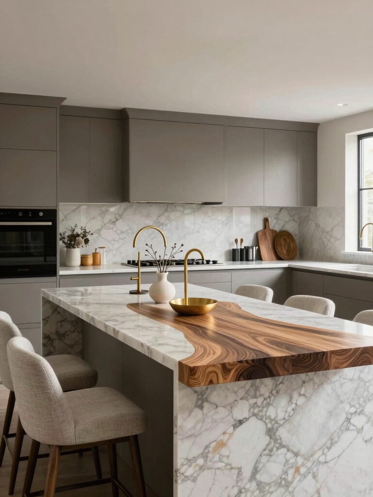 cohesive kitchen island design