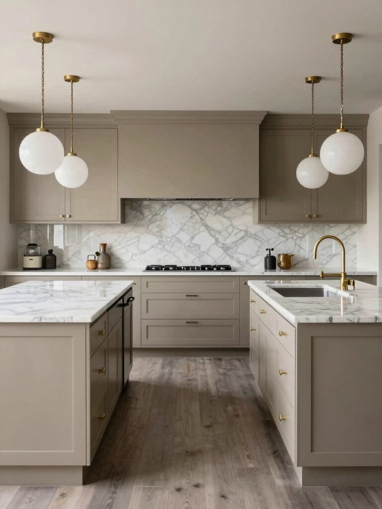 cohesive kitchen island heights