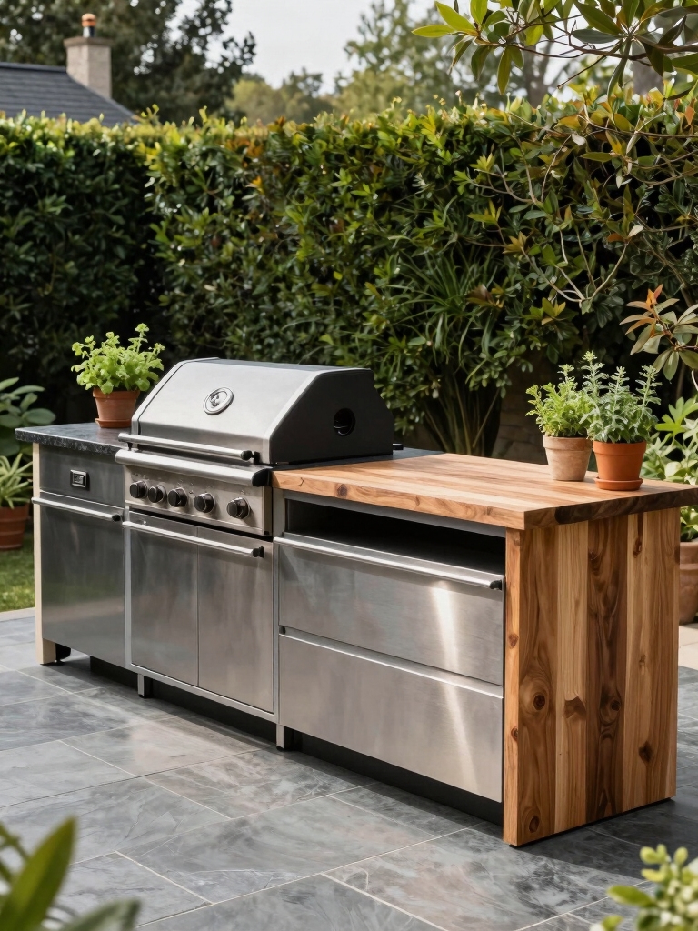 compact efficient kitchen setups