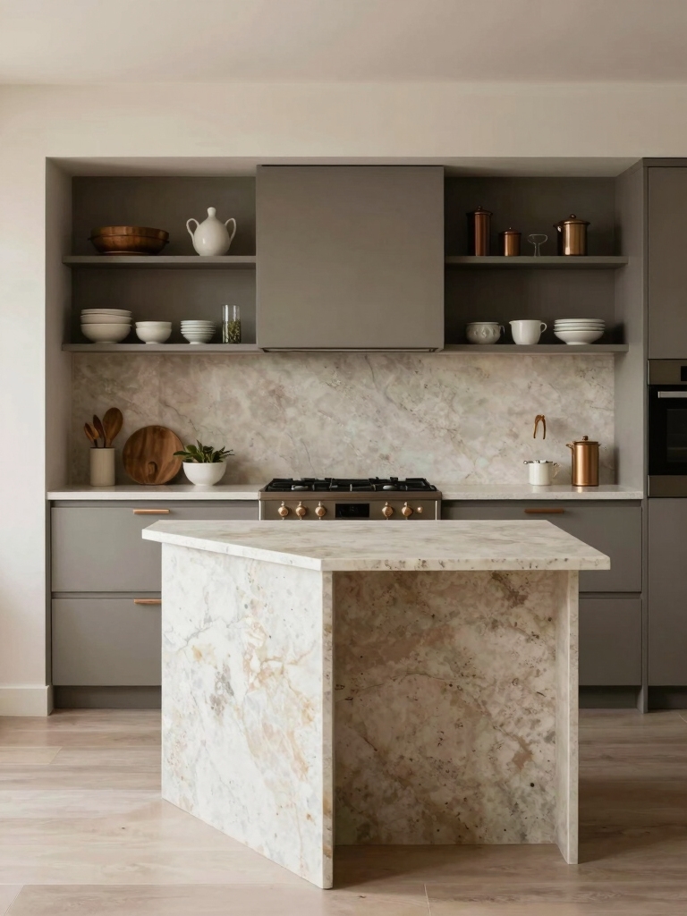 compact island enhances functionality