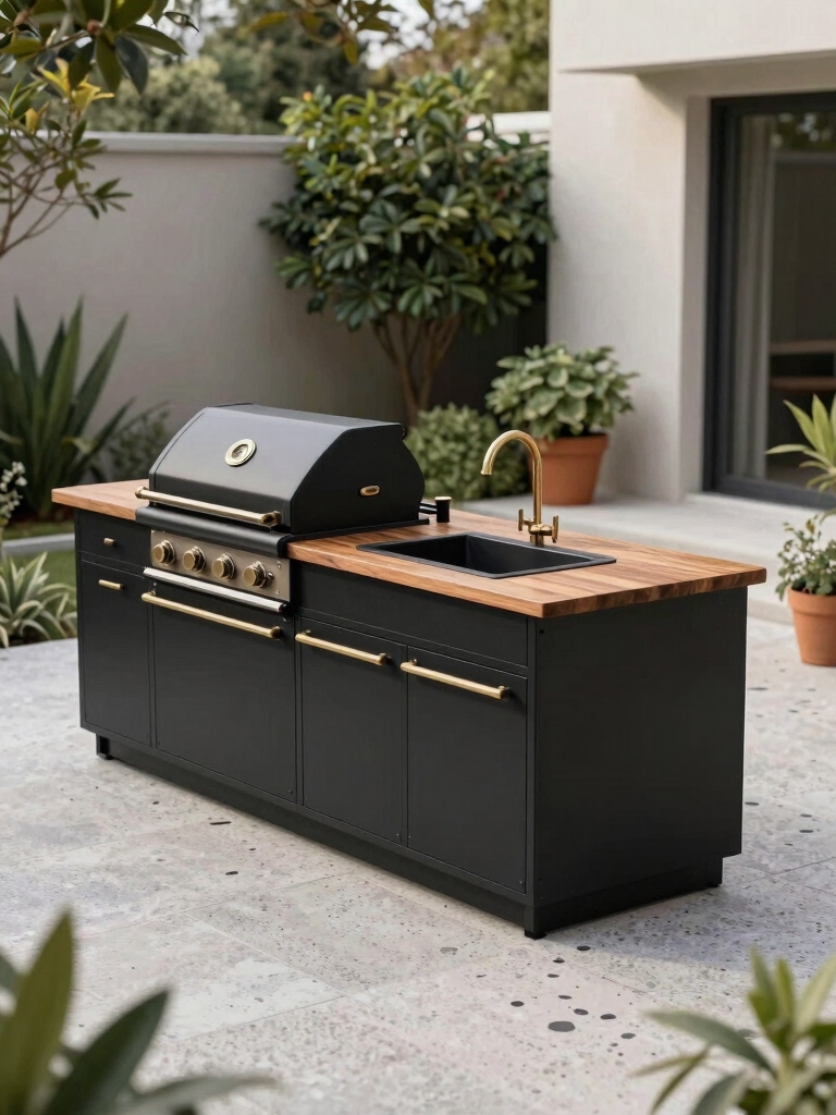 compact modular outdoor kitchens