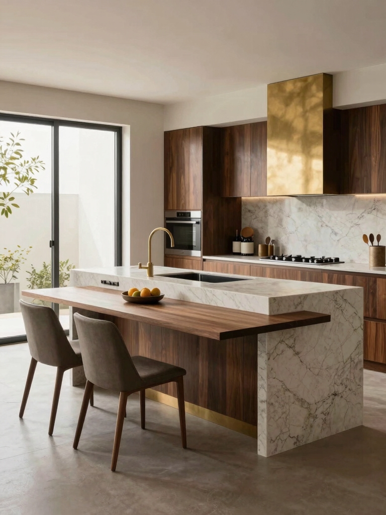 compact multifunctional kitchen island