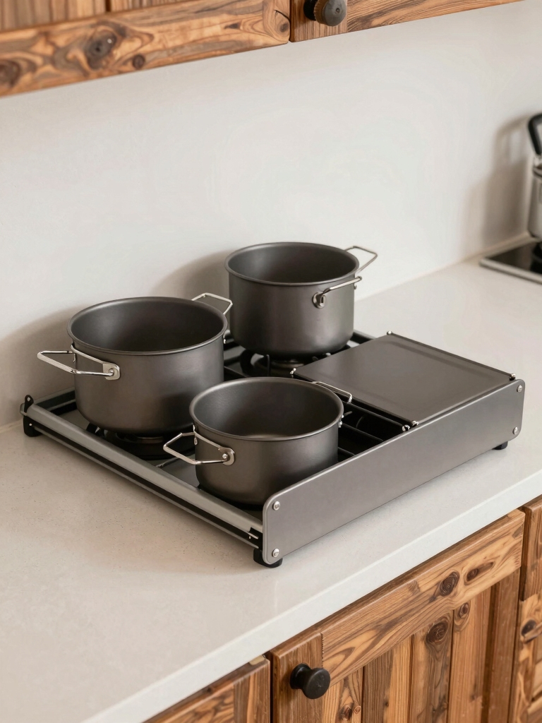 compact versatile cookware selection