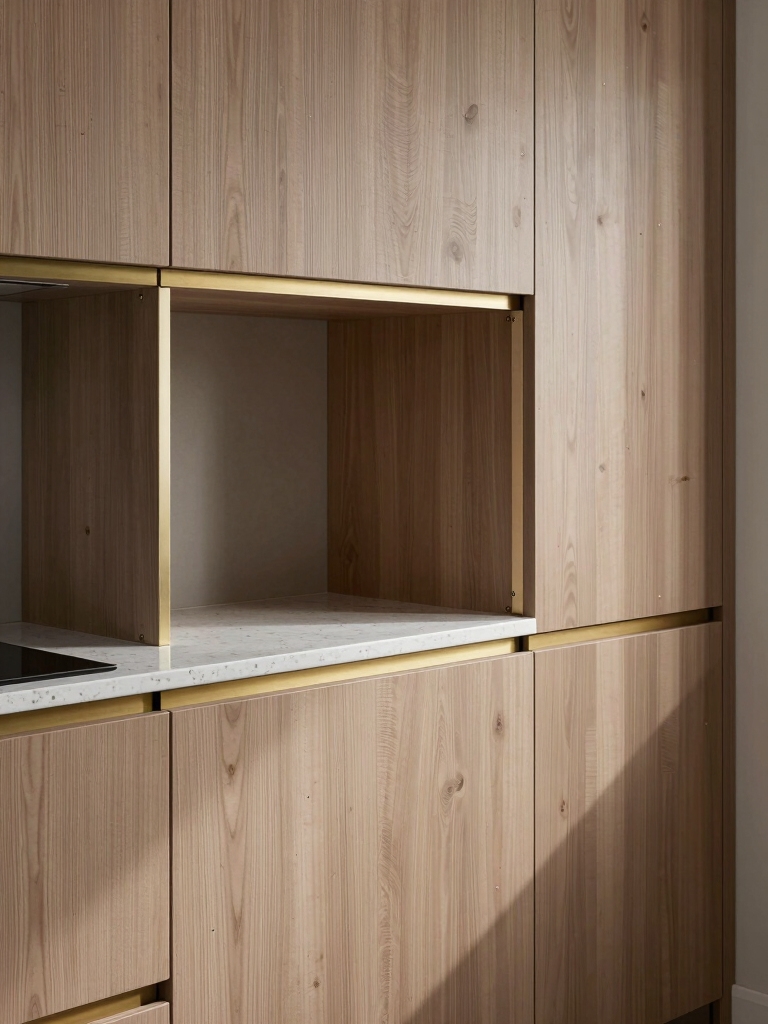 conceal gaps with trim