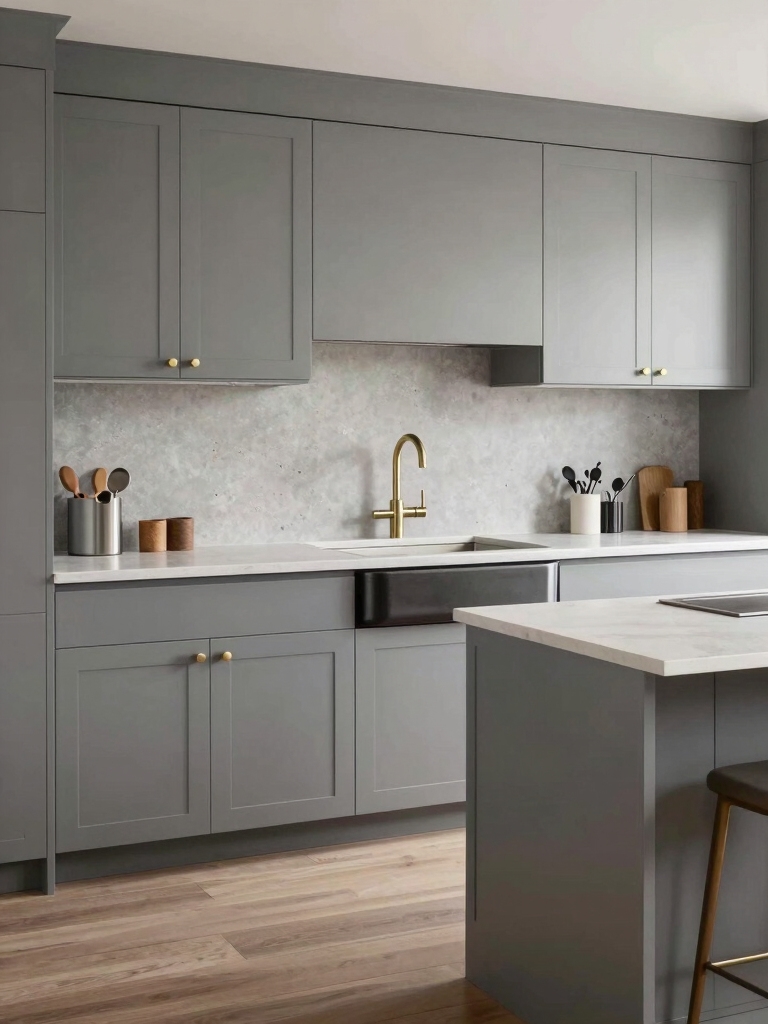 cool neutrals matte textures