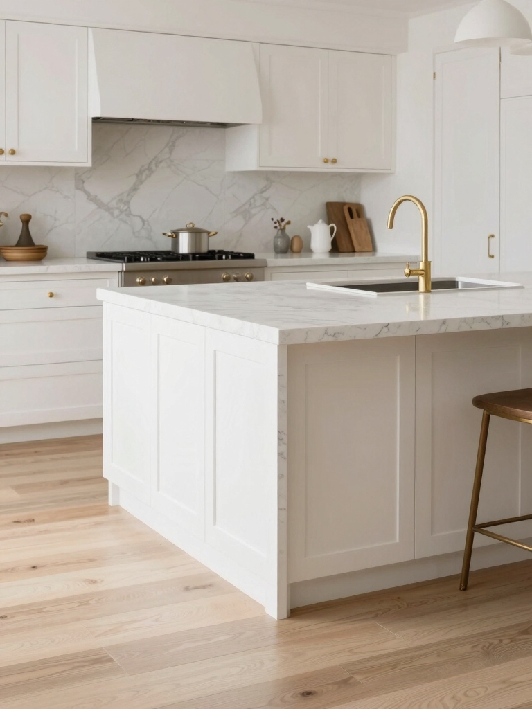 countertops for white islands