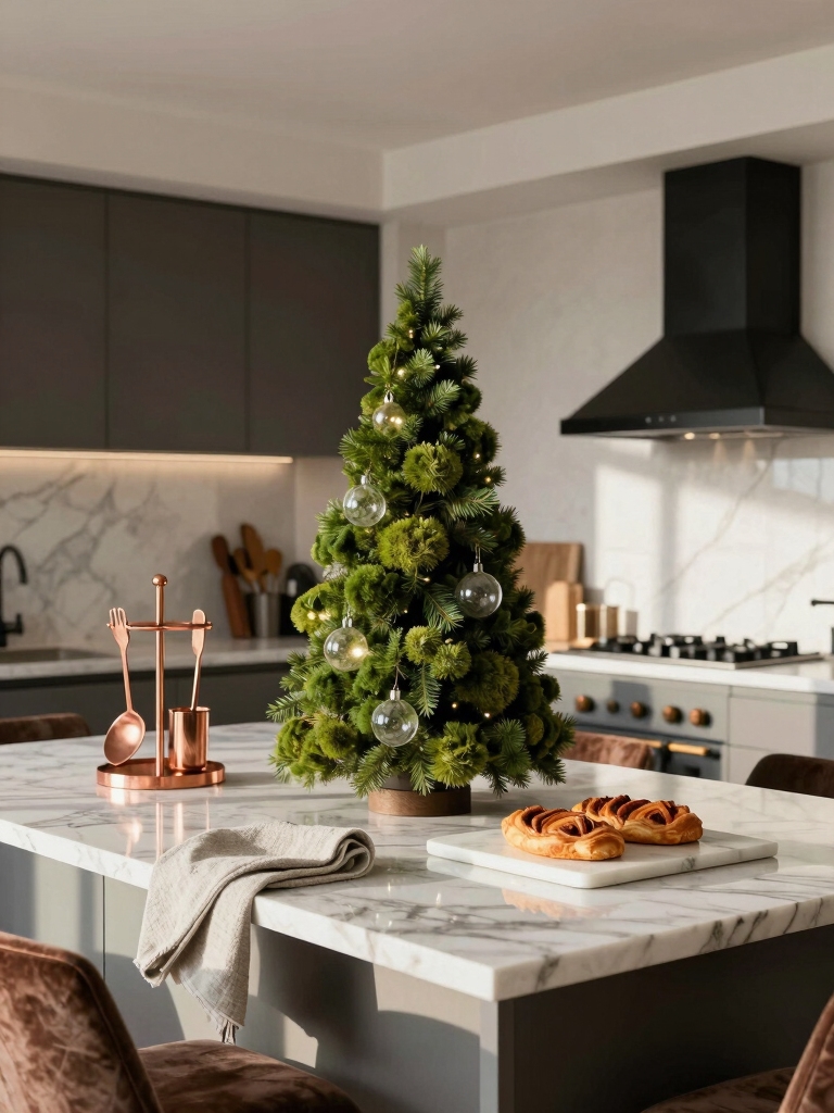 cozy christmas kitchen decor