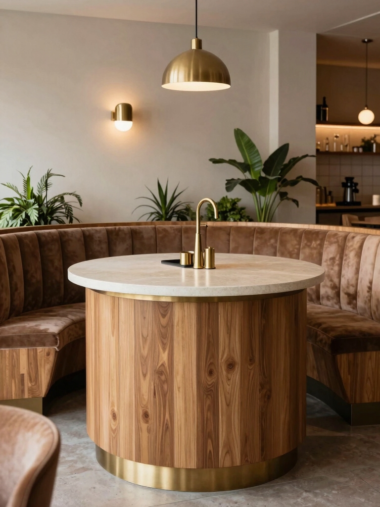 cozy conversational kitchen nooks