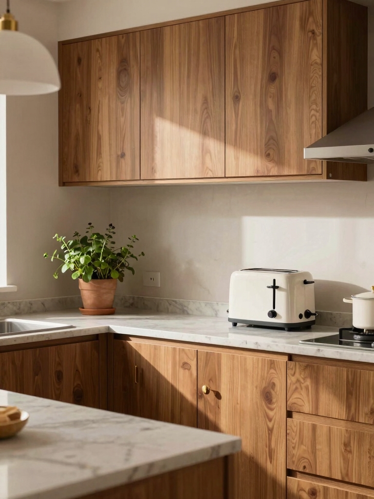 cozy dimmable clutter free lighting