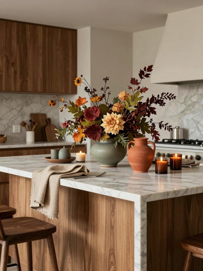 cozy textured autumn elegance