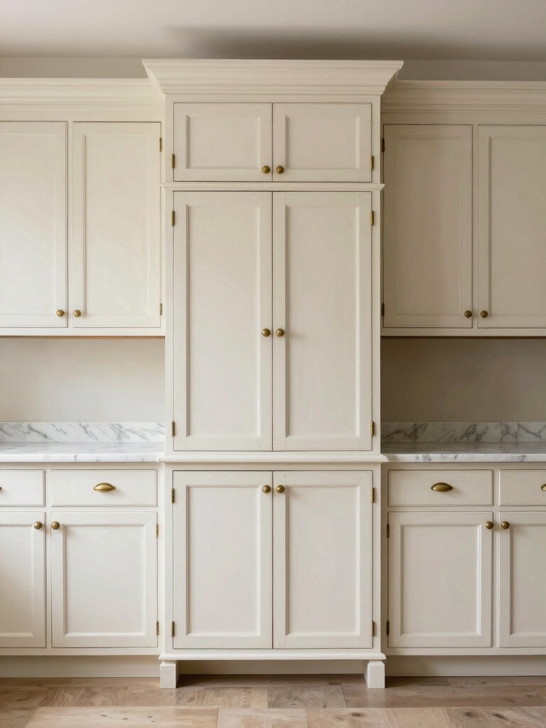 creamy white cabinet pairings