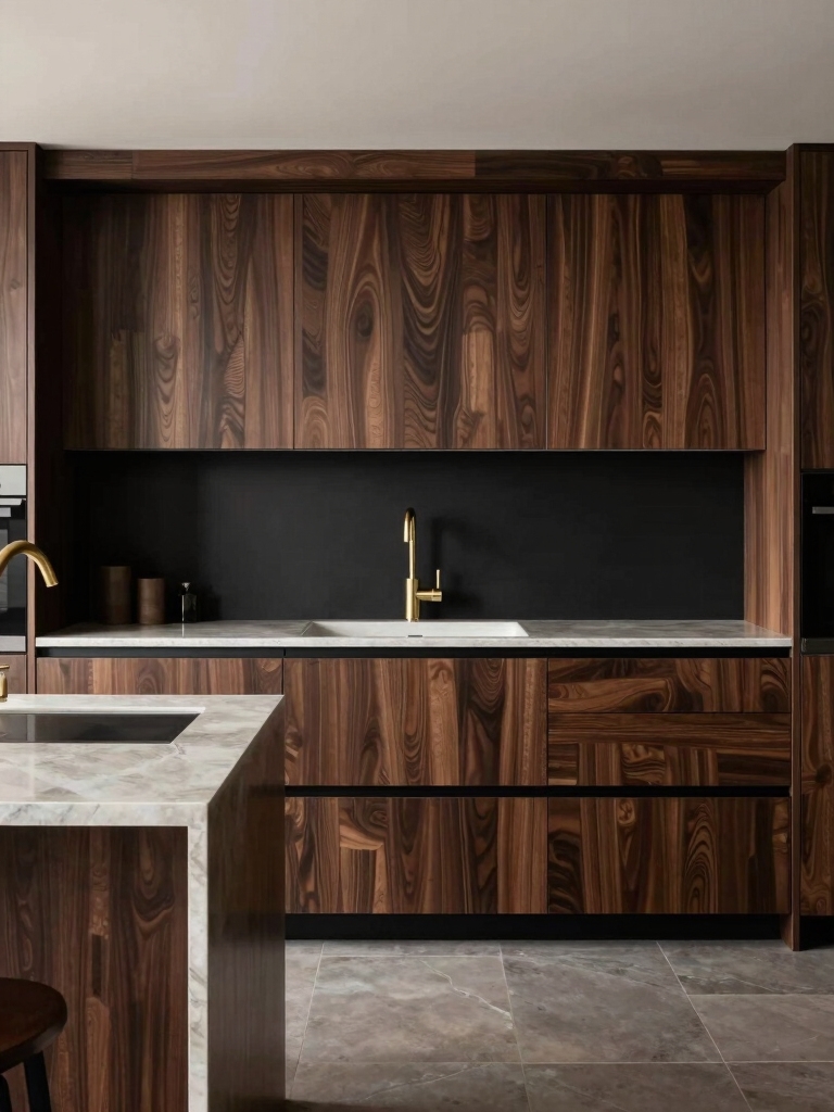 dark wood finish elegance