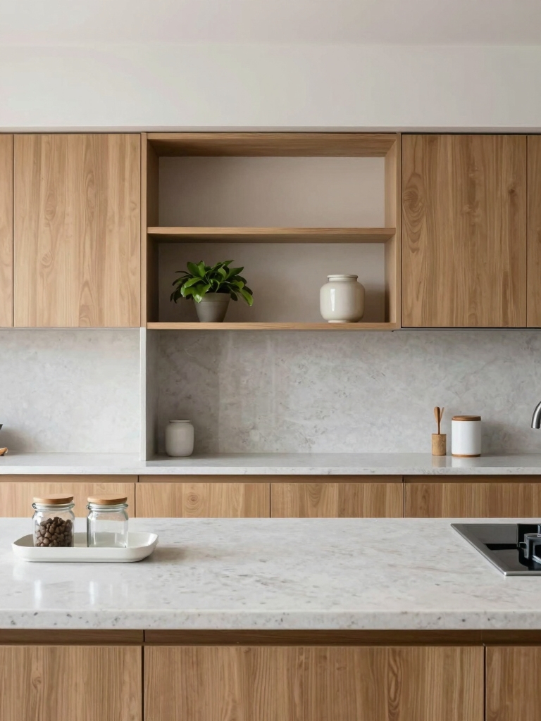 declutter for minimalist kitchen