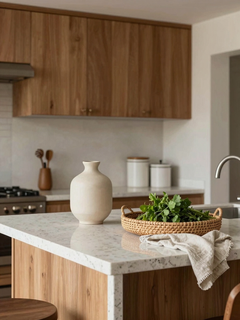 declutter surfaces with essentials