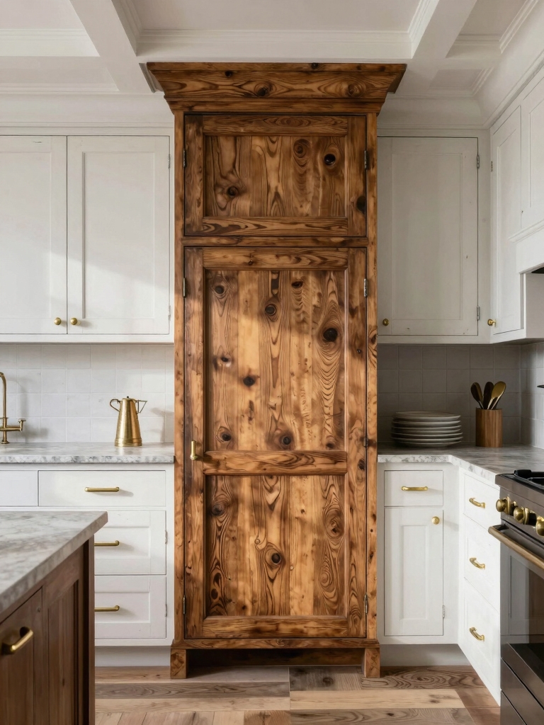 distressed wood finishes warmth