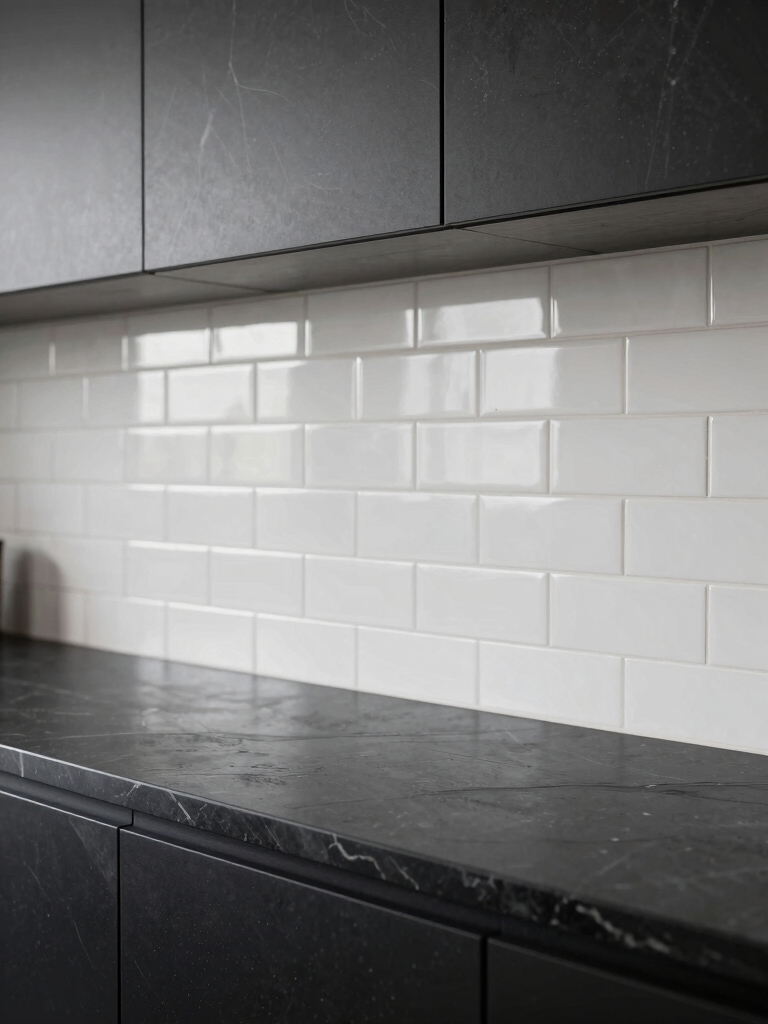 dramatic dark light kitchen contrast