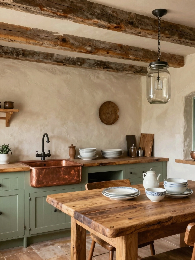 earthy kitchen color palette