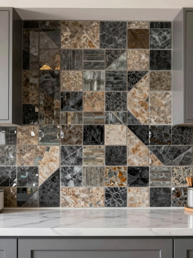 easy bold mosaic installation