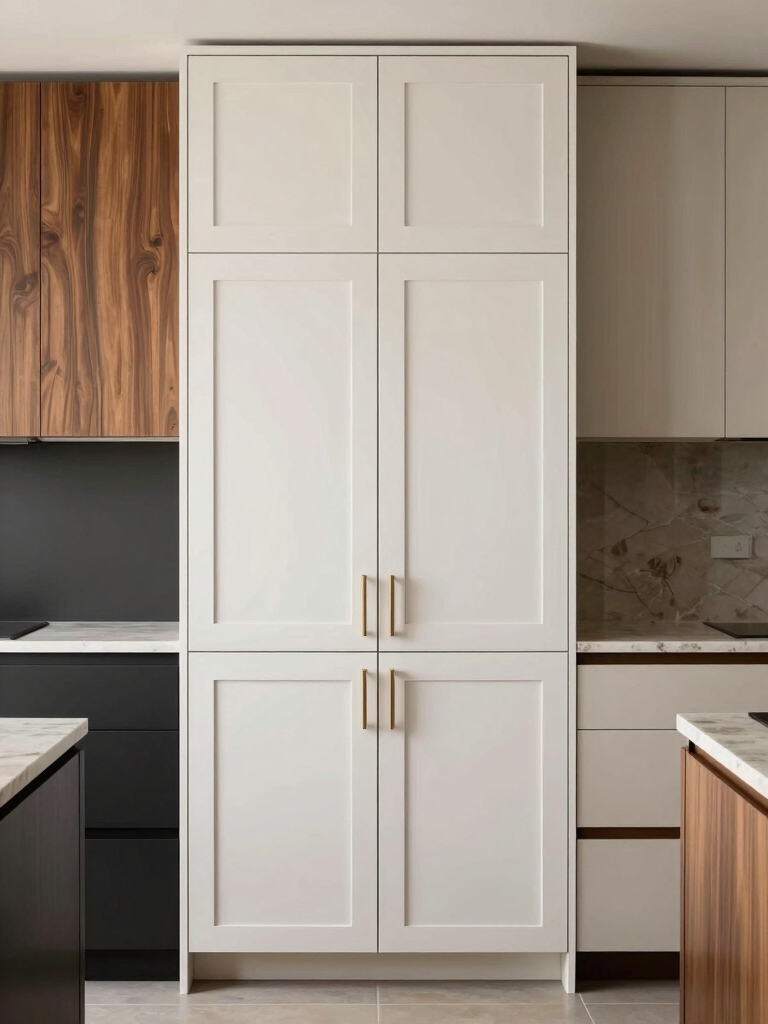 effective kitchen cabinet pairings