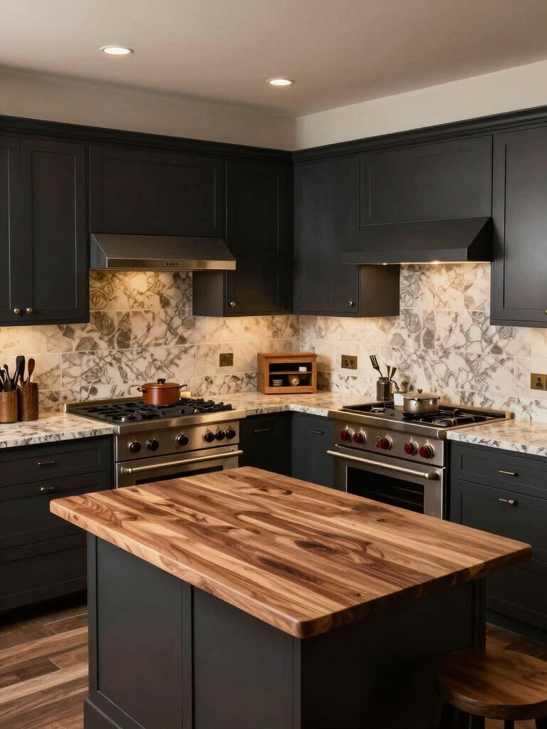 efficient expressive cooking space