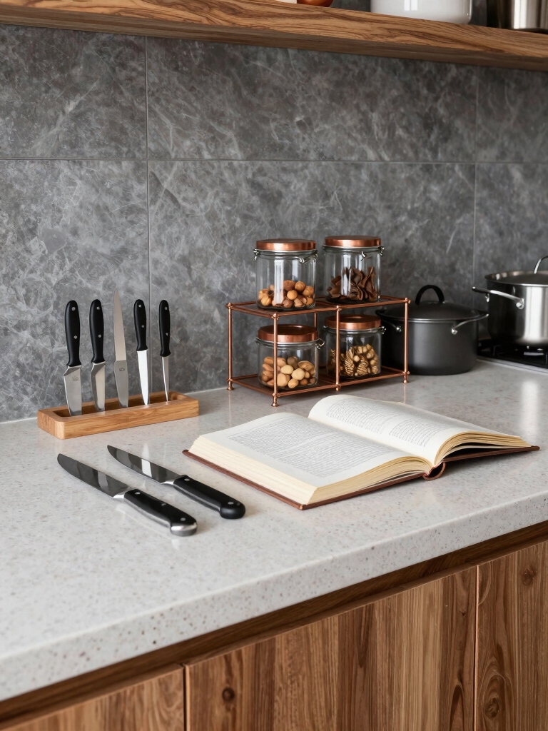 efficient kitchen prep zones