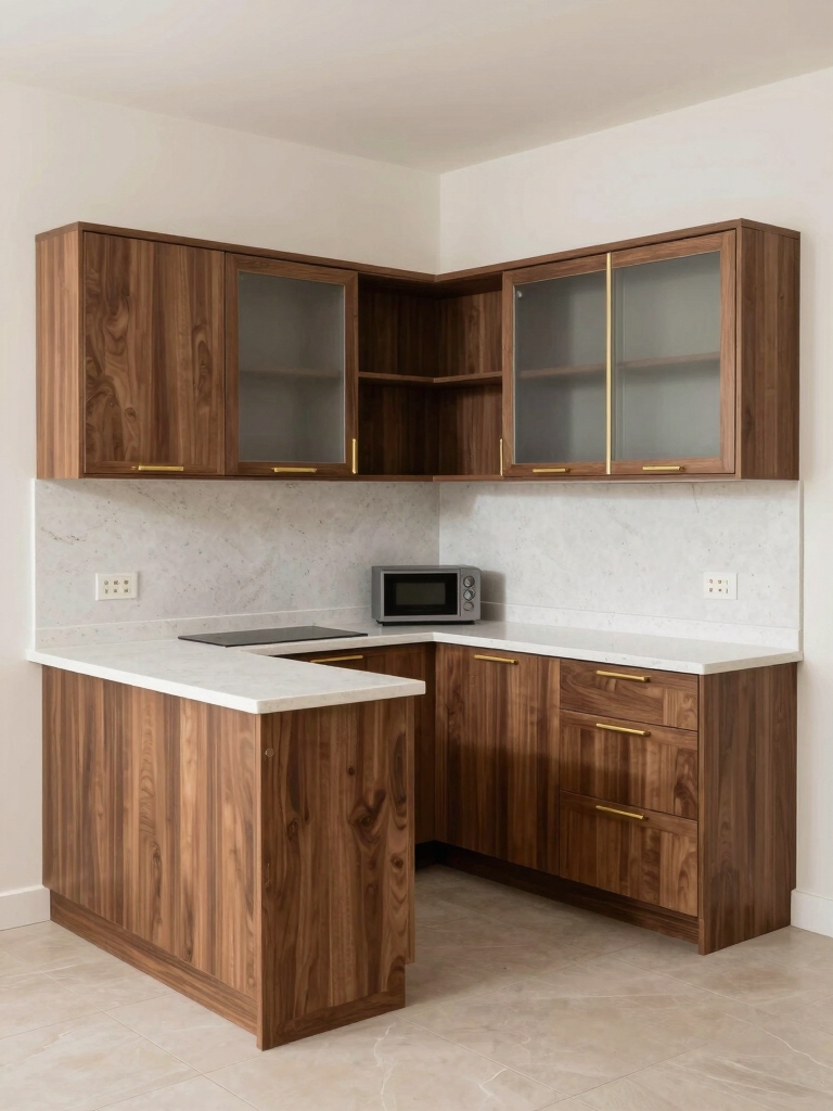 efficient kitchen work zones
