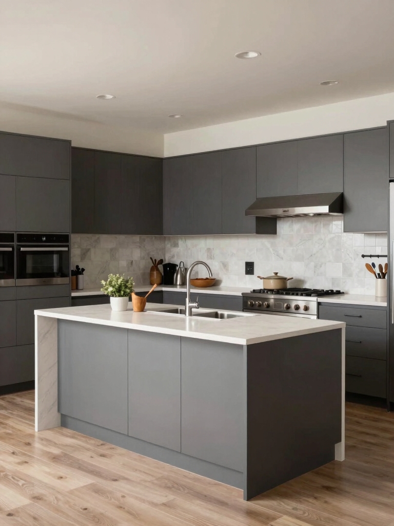 efficient kitchen work zones