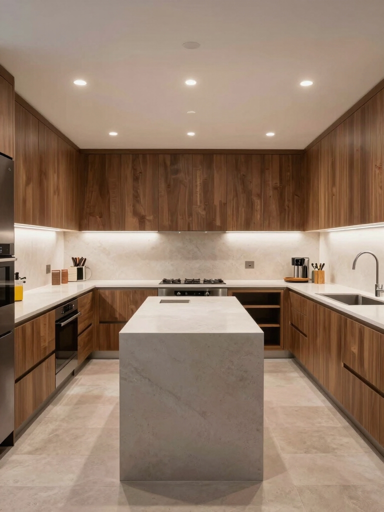 efficient kitchen zone organization