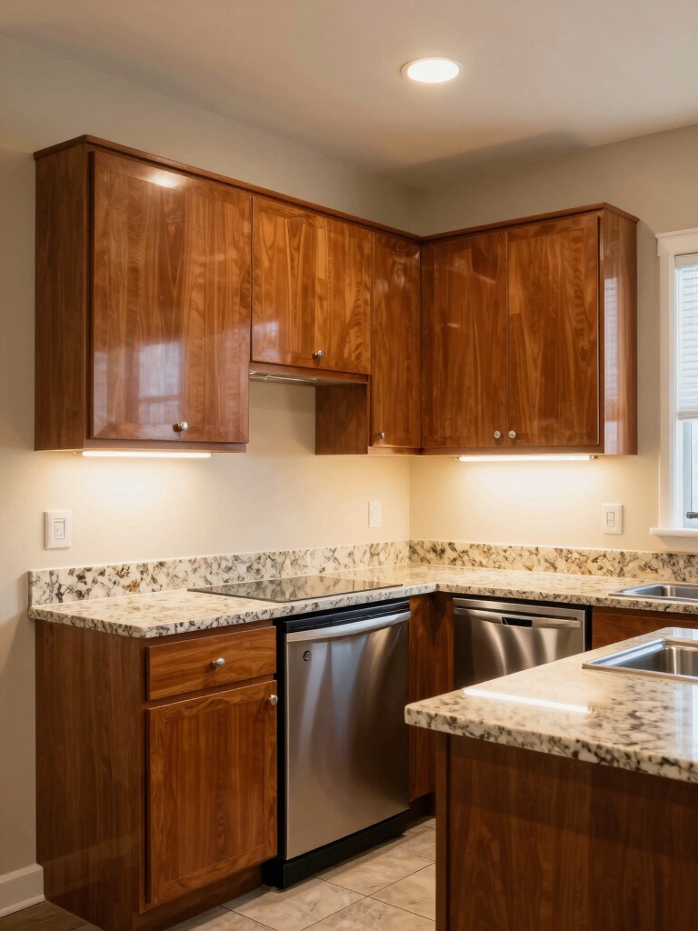 efficient l shaped kitchen design