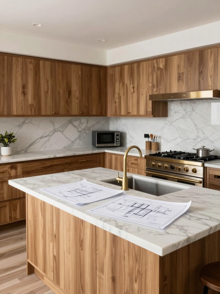 efficient l shaped kitchen workflow