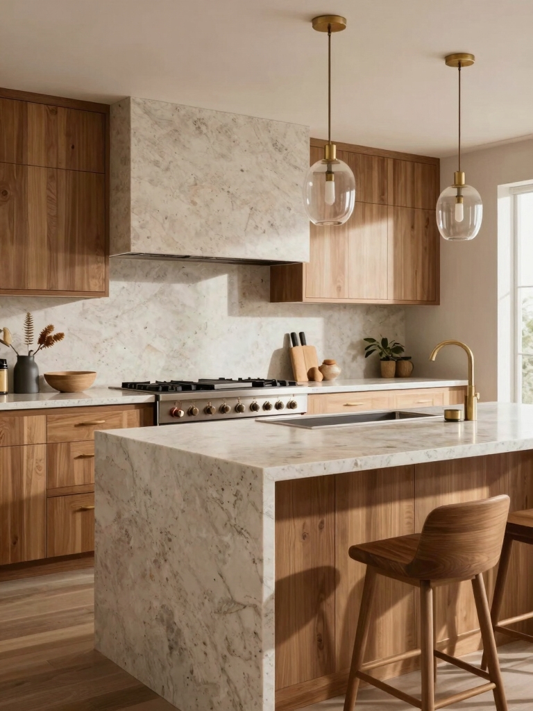 efficient open kitchen workflow design