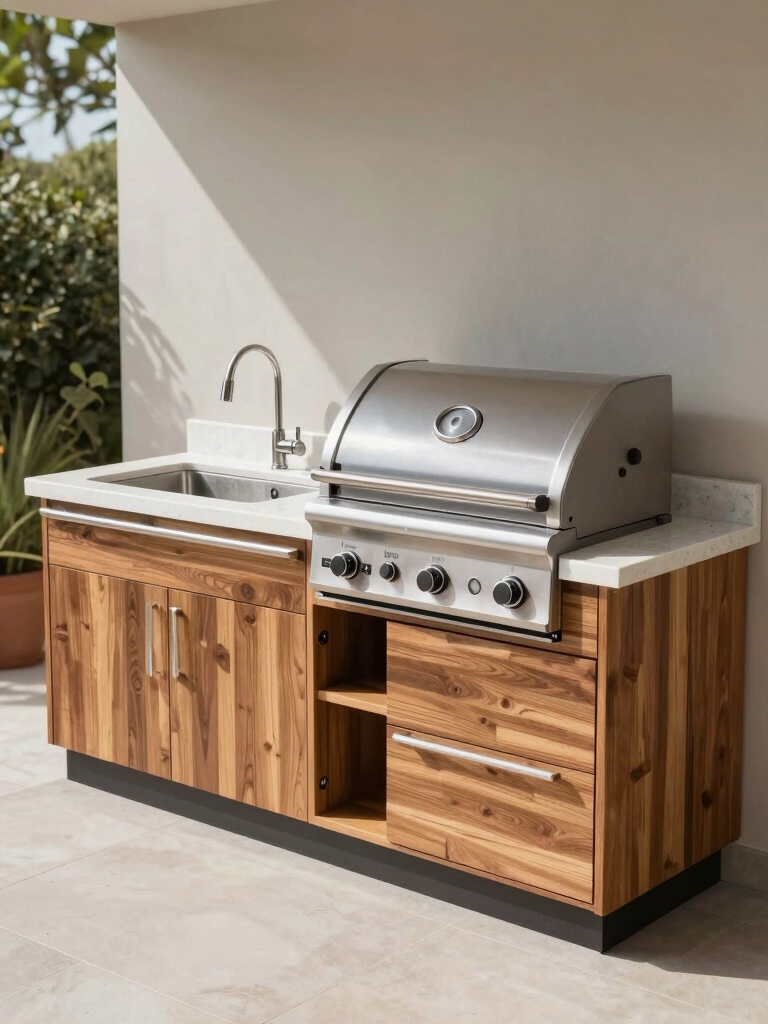 efficient outdoor cooking setup