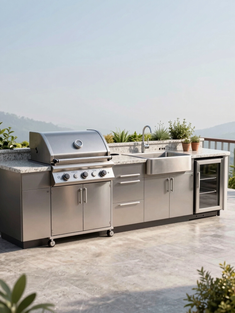 efficient outdoor cooking triangle