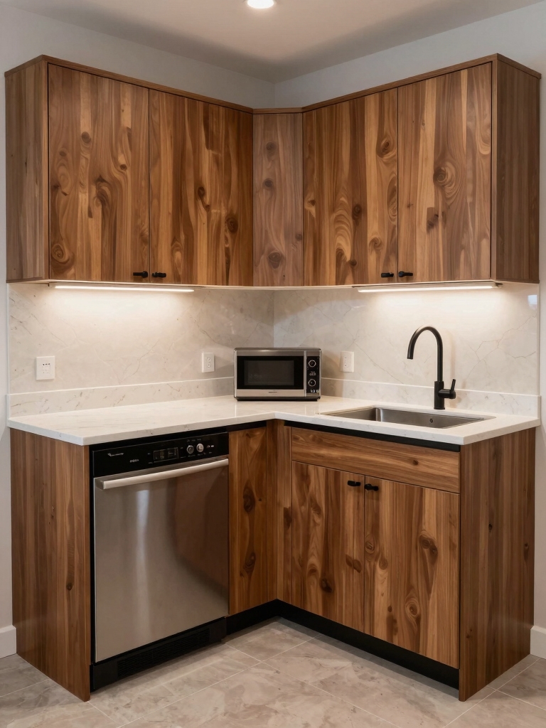 efficient small kitchen design