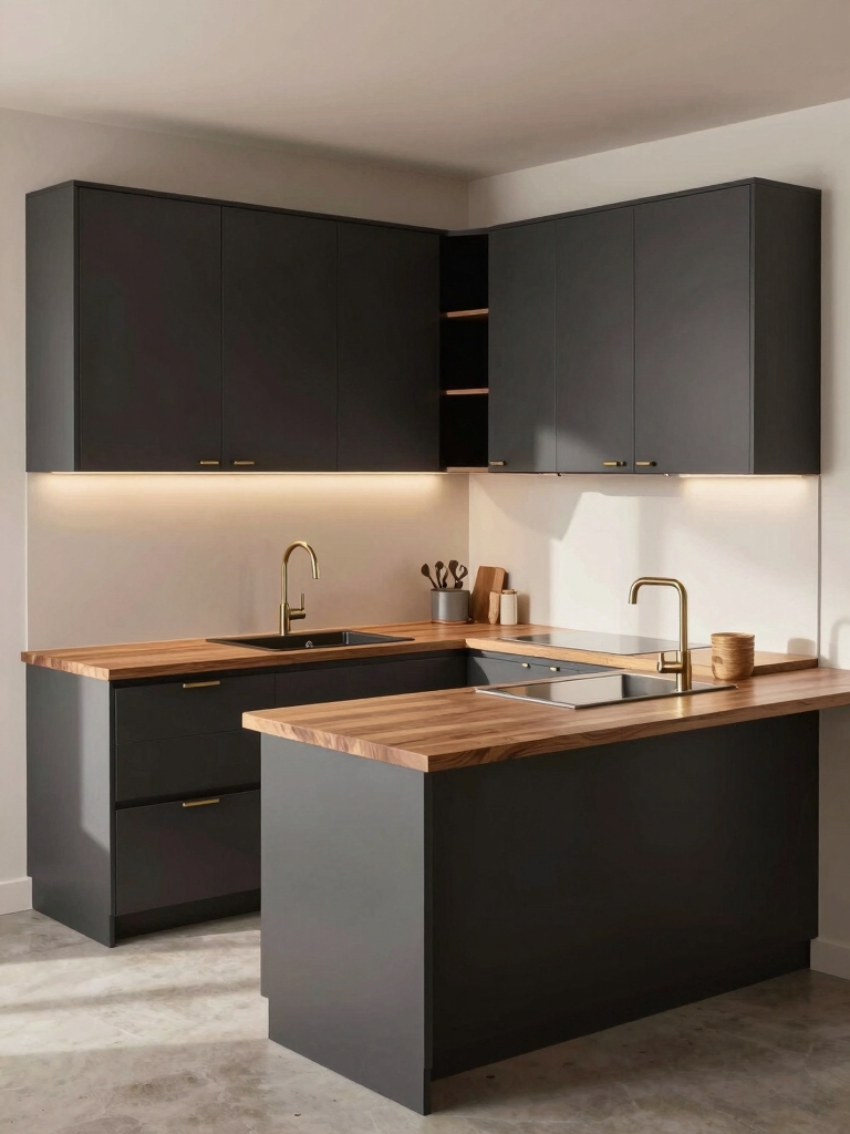 efficient small kitchen designs