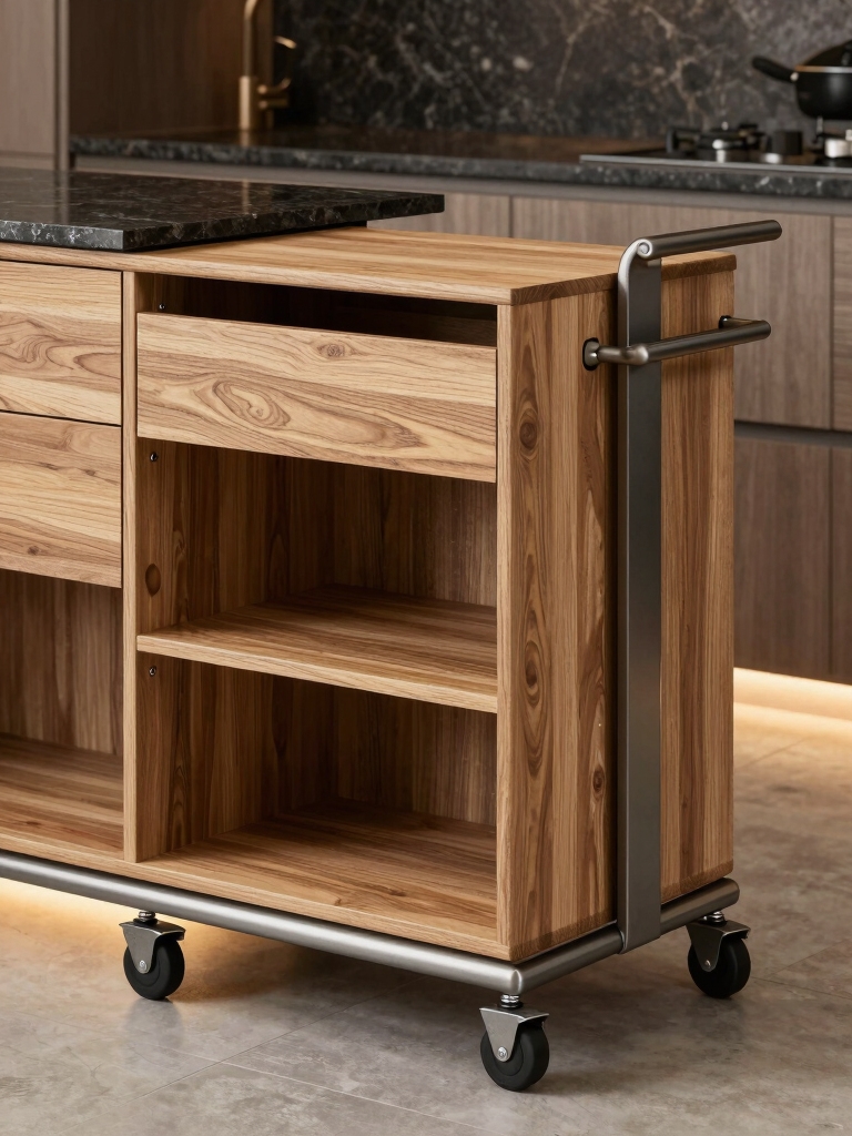 efficient stable mobile trolley