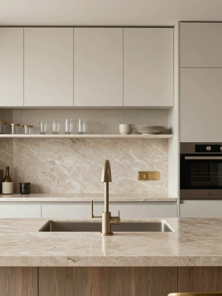 effortless calming kitchen aesthetics