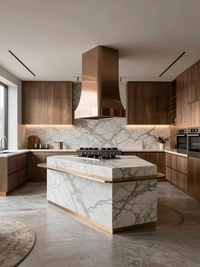 effortless kitchen circulation design