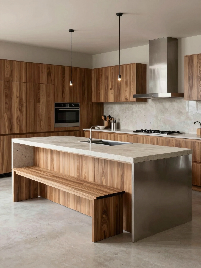 effortless kitchen traffic flow