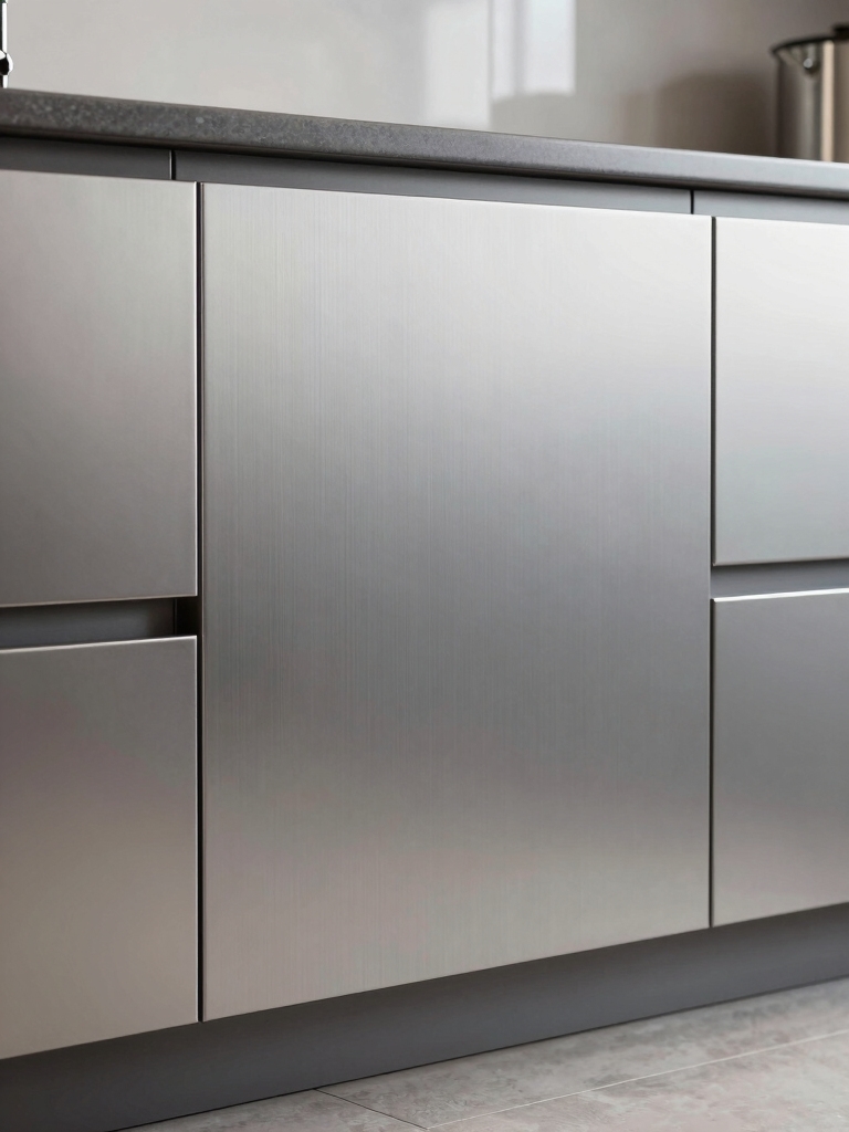 elegant aluminum cabinet finishes
