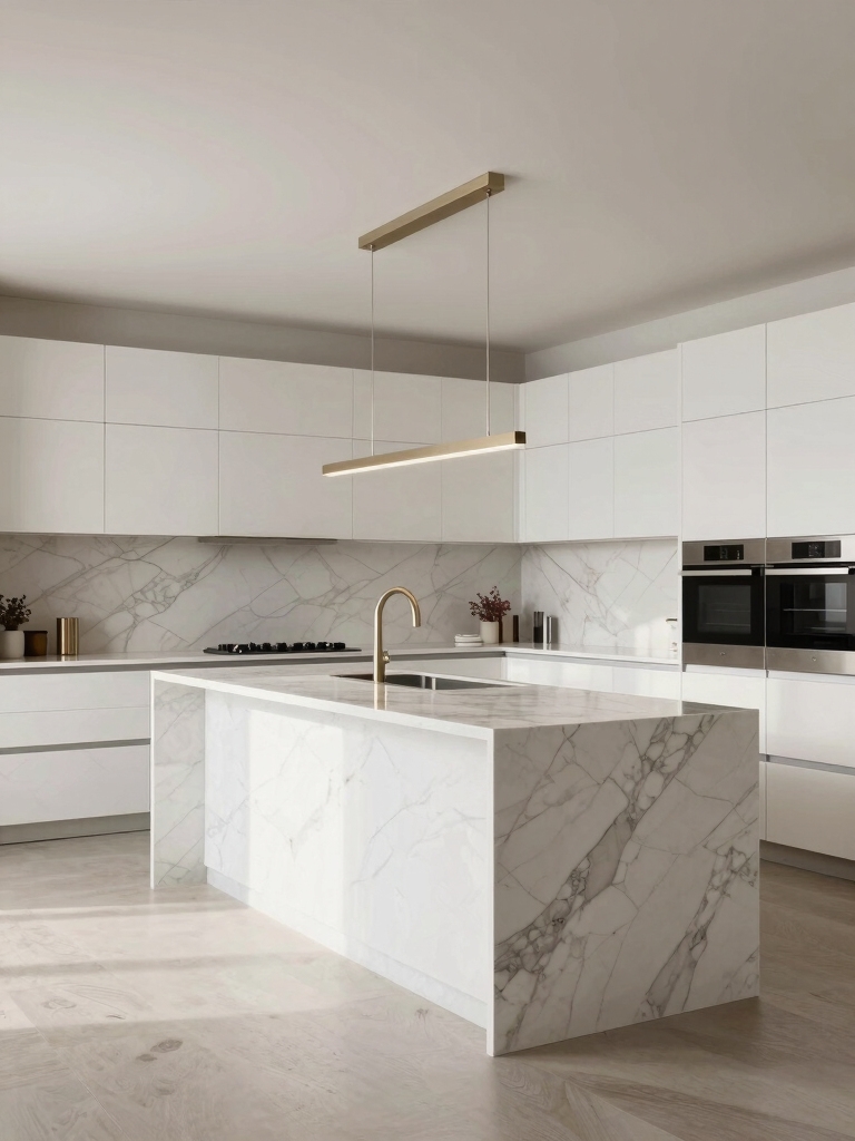 elegant white kitchen inspirations