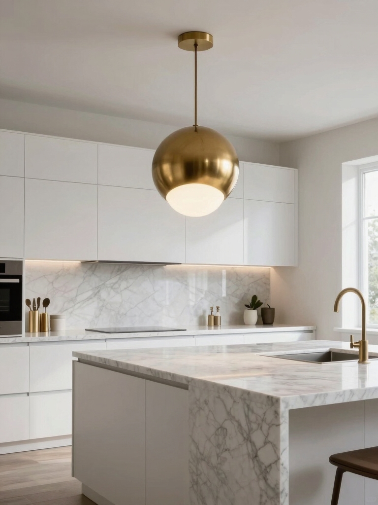 elevate kitchen with lighting