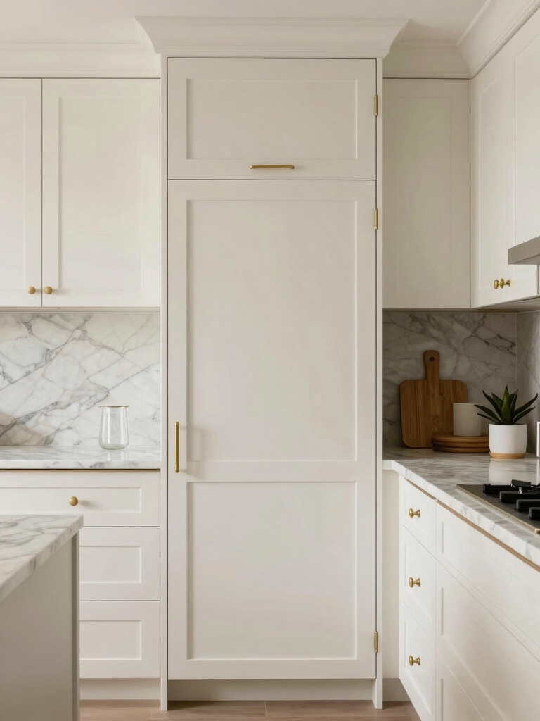 elevate soft white cabinetry