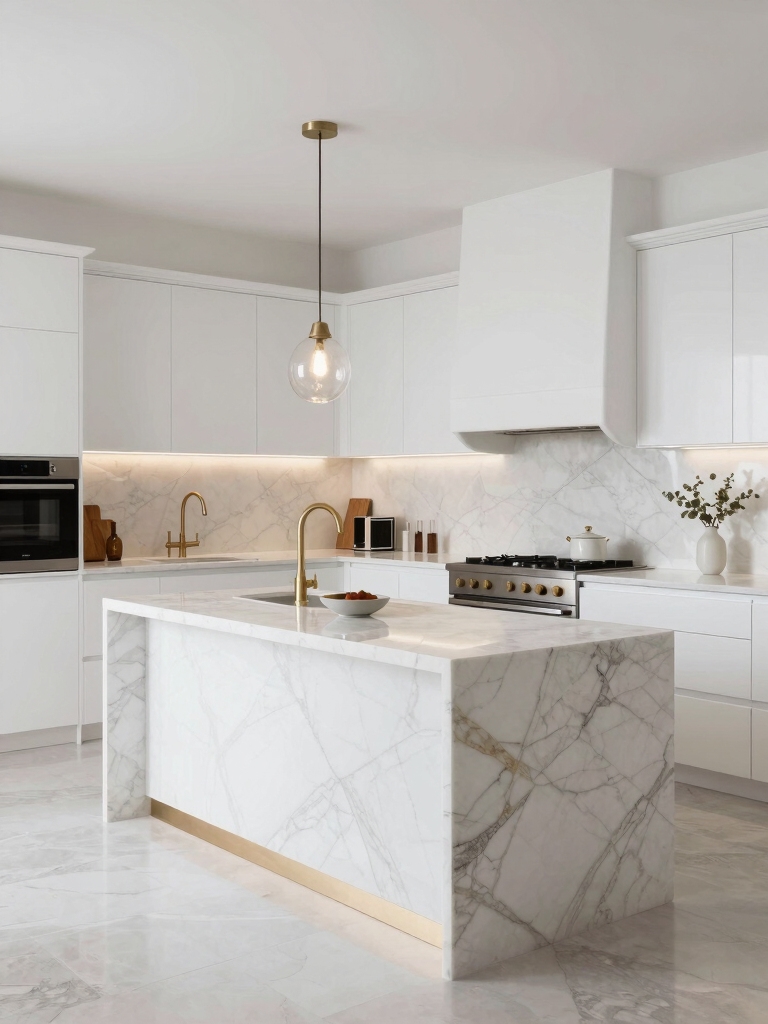 elevate white kitchens elegantly