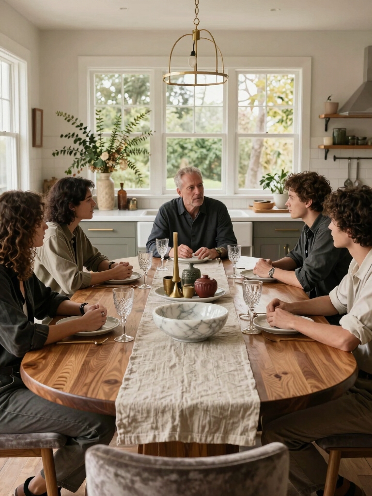 engaging round table decor
