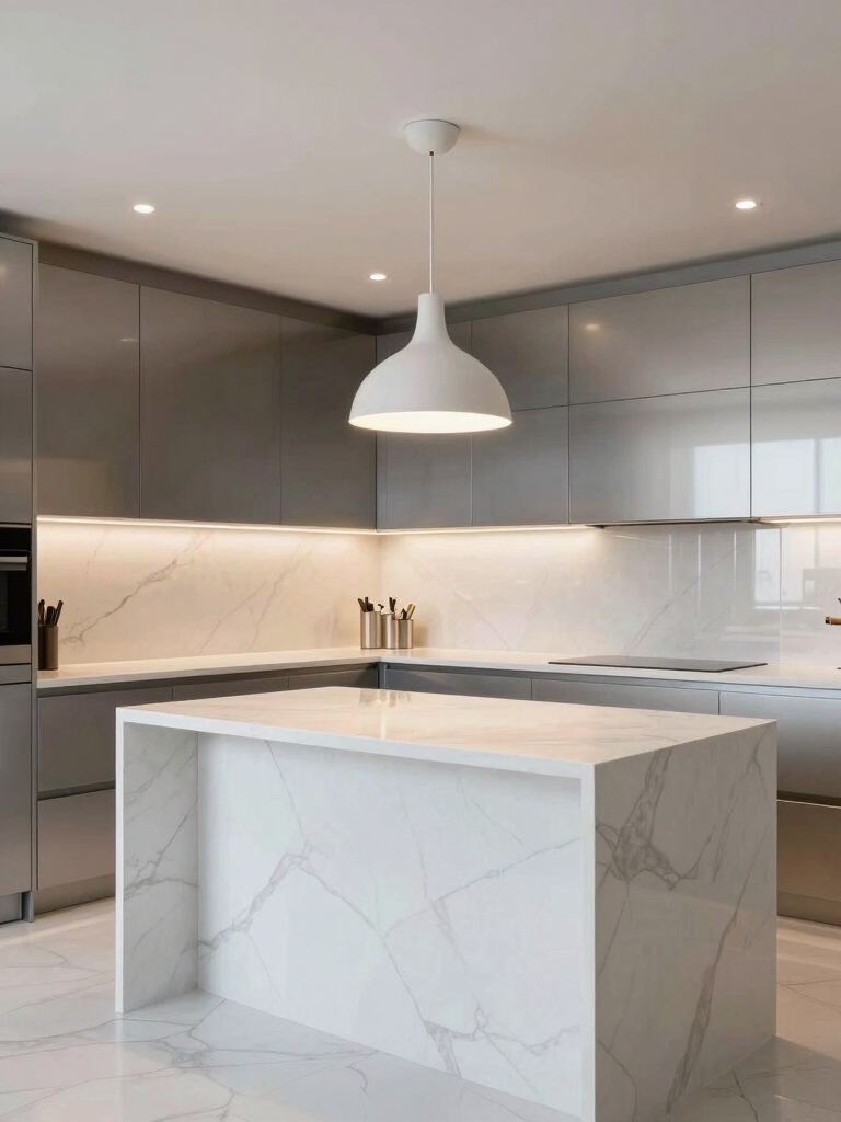 enhance kitchen lighting ambiance